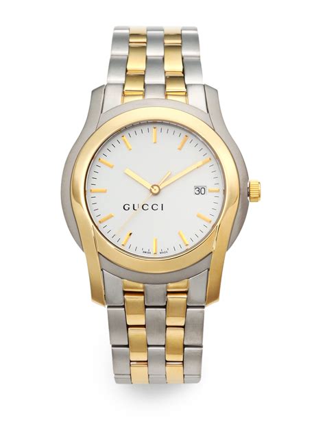 gucci stainless steel watch